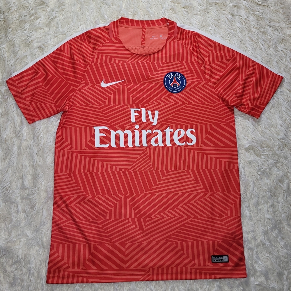 Nike PSG Paris Saint Germain Rare Training Jersey Men's Size Large